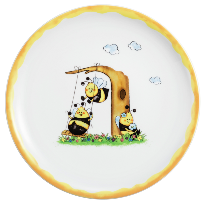 Тарілка обідня дитяча 25,5 см, Compact Fleißige Bienen Seltmann Weiden