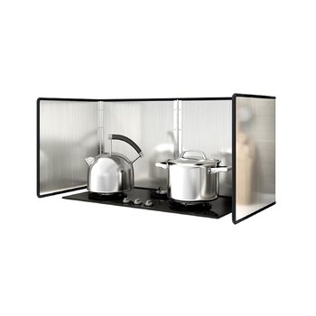 Складаний захист від бризок для плити 80 х 45 х 60 см KorsiKato