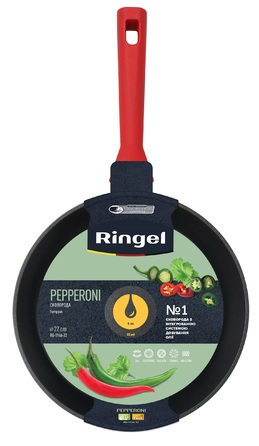Сковорода RINGEL Pepperoni сковорода глибока 22 см (6806838)