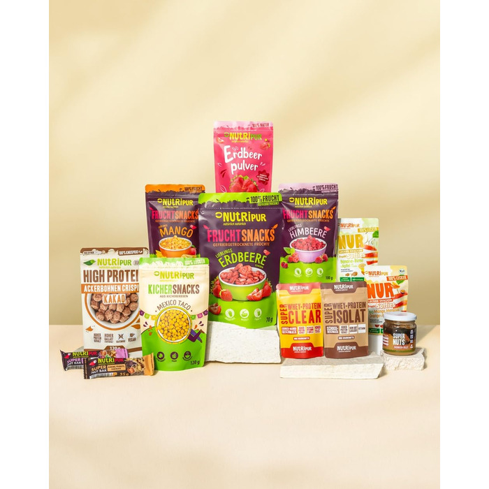 Горіхові батончики 16 х 35 г журавлина NutriPur
