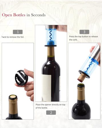 Електричний штопор для вина WIWONEY