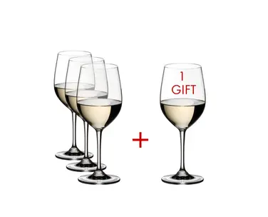 Набор из 4 бокалов для белого вина Вионье/Шардоне 0,37 л Vinum Riedel