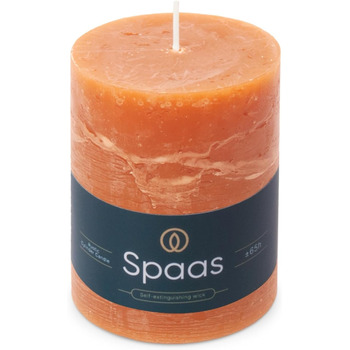 Свічка для вашого дому, помаранчева paas Rustic Pillar