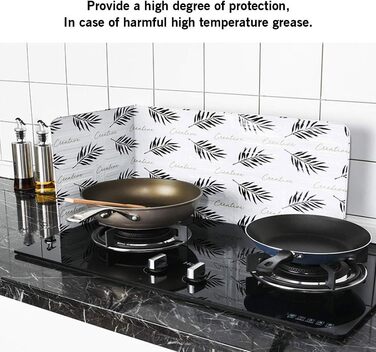 Фартух від бризок для плити 84,5 х 32,7 см Ghzste