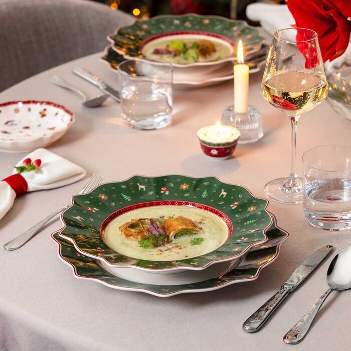 Тарілка супова 26 см зелена Toy's Delight Villeroy and Boch