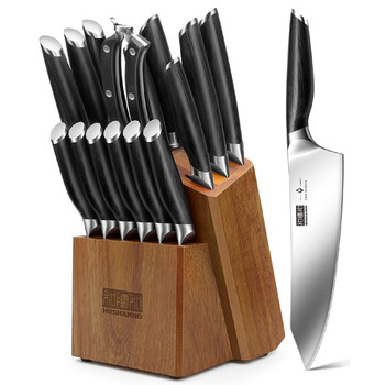Професійний набір кухонних ножів 16 предметів HOSHANHO