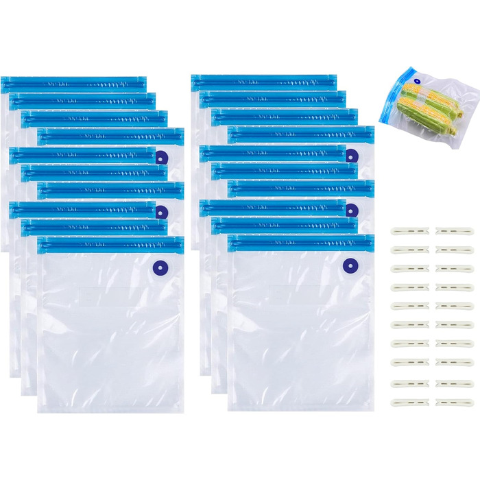 Вакуумные пакеты 20 пакетов 30 x 34 см Taipintee
