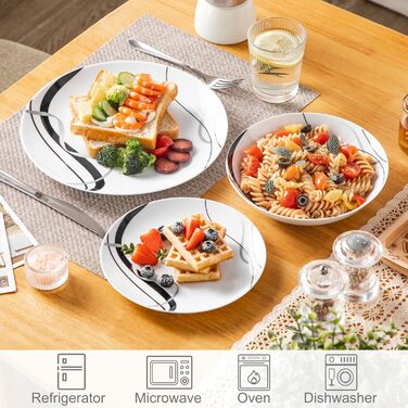 Набір посуду з 18 предметів на 6 осіб VEWEET