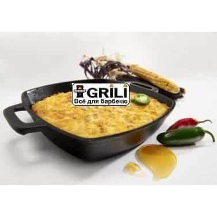 Чавунна сковорода-гриль 24 см. Broil King 91658 Код: 003350