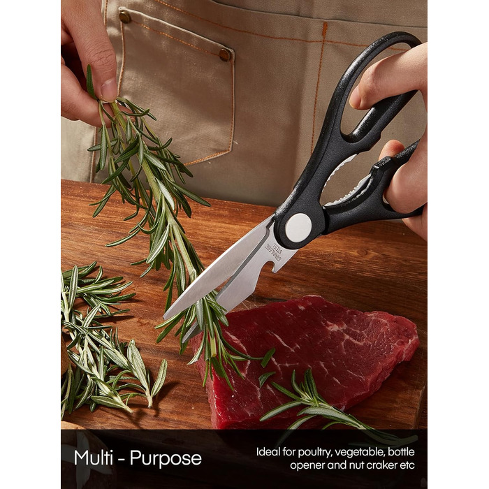 Набор кухонных ножей с самозаточным блоком FOHERE