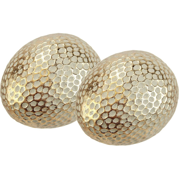 Декоративне пасхальне яйце, Прикраса столу, Прикраса саду, Пасхальна прикраса, Пасхальна фігурка, Весняна прикраса, Пасхальне яйце, Яйця, Пасхальна прикраса, Прикраса для вінків, Пасхальні вінки, Квіти, Весняна прикраса, Золото, Набір з 2 шт.