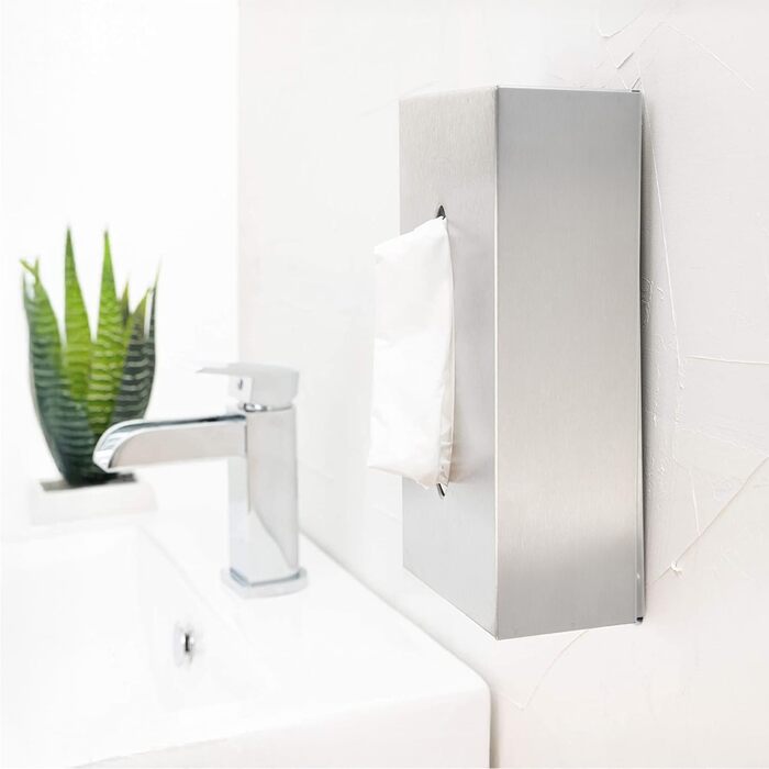 Диспенсер для косметичних серветок, нержавіюча сталь COM-FOUR