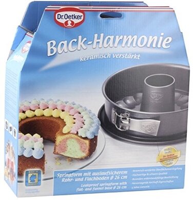 Форма для выпечки кексов разъемная Ø 26 см Back Harmonie Dr. Oetker