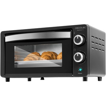 Духовка электрическая настольная 1000 Вт, 10 л черная Bake&Toast 1090 Cecotec