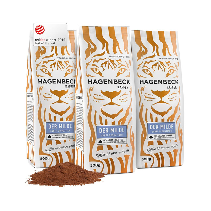 Кава - Кав&39ярня - Смажена кава - Мелені кавові зерна - 250 г - 100 арабіка - Ароматна - Традиційна кавова суміш (М&39яка, 500 г (3 упаковки))