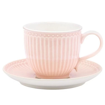 Кофейная пара 8,5 см, светло-розовая Alice GreenGate