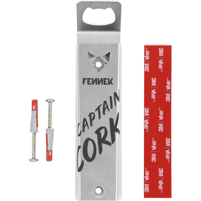 Магнітний відкривач для пляшок що утримує до 40 кришечок FENNEK