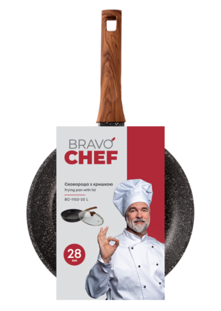Сковорода Bravo Chef 28 см (7133037)