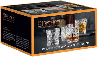 Набор стаканов для виски, набор из 4 предметов, Bossa Nova, Nachtmann