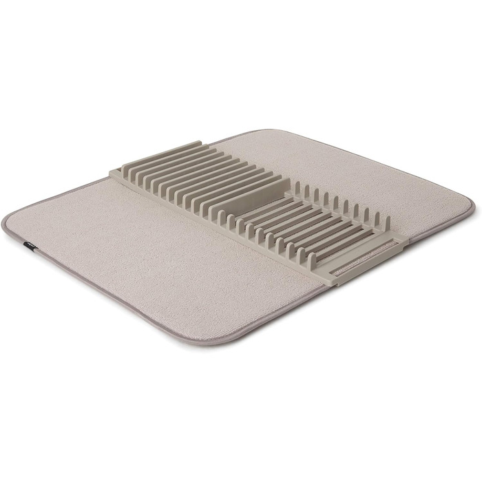 Підставка-сушарка для посуду з килимком 60 х 45 см лате Udry Umbra