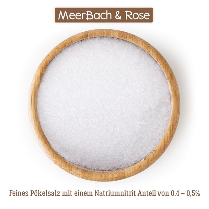Сіль нітритної для копчення 750 г MeerBach & Rose