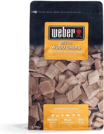 Треска для копчения буковая древесина 700 г Weber
