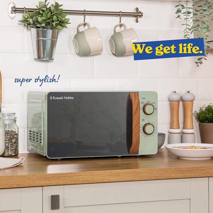 Мікрохвильова піч 17 л, 700 Вт зелений RHMM713MG-N Russell Hobbs