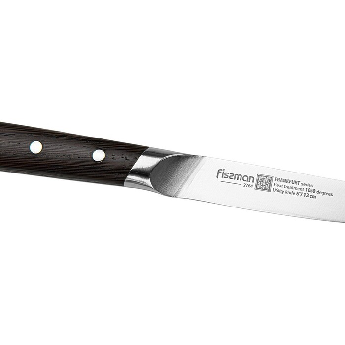 Нож Fissman универсальный FRANKFURT 13 см X50CrMoV15 сталь (2764)