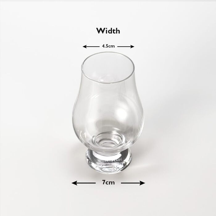 Набір келихів для віскі 2 шт у дорожньому футлярі 200 мл GLENCAIRN