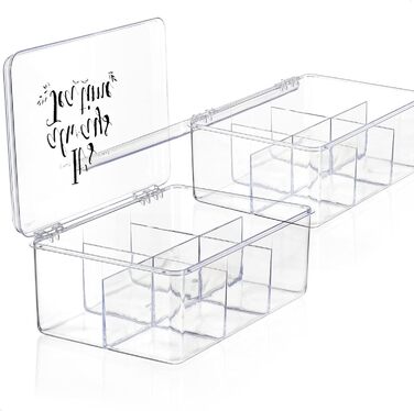 Органайзер для чайных пакетиков, 6 отделений, набор 2 предмета It's Always Teatime Com-Four