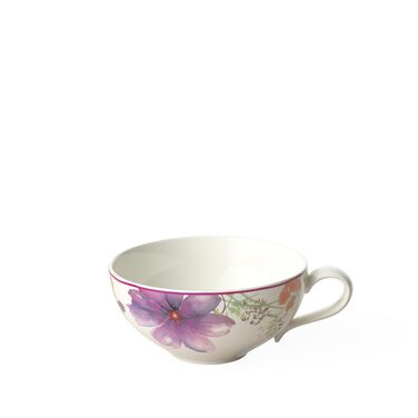 Чашка для чаю Villeroy & Boch Mariefleur Tea Basic, 240 мл, висота 5 см, преміум порцеляна, кольору кантрі та рустик-білий