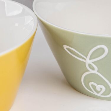 Набір із 2 мисок для пластівців 450 мл levandeo