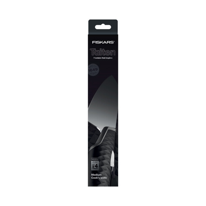 Нож для повара повара Fiskars Taiten 16 см (1066832)