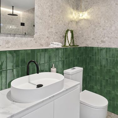 Самоклеюча настінна плитка для кухні 30,5 х 30,5 см 10 шт DEWOO