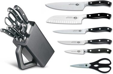 Набор кухонных ножей в деревянном блоке Victorinox