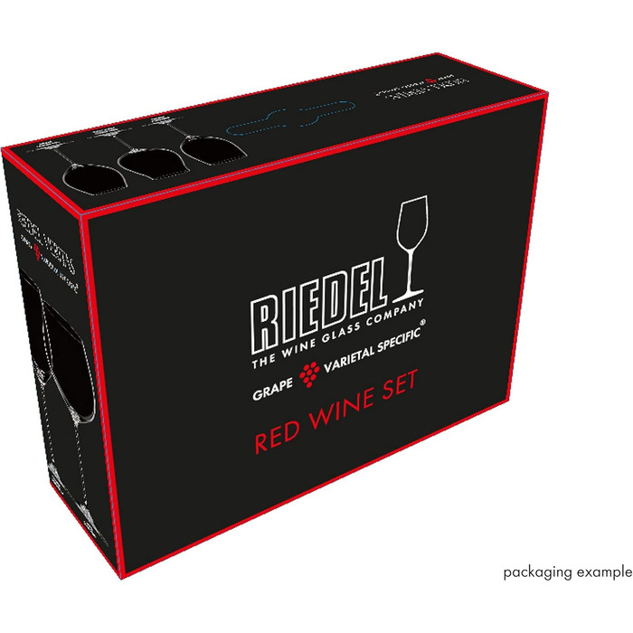Набір келихів Riedel Veritas, кришталь, прозорий, 9.5 x 9.5 x 27.5 см, 3 шт. (1 упаковка)