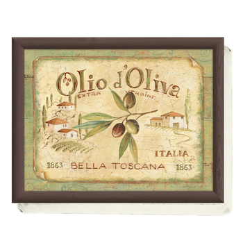 Піднос із підкладкою Kitchen Craft Olio d'Oliva, 44 x 34 см