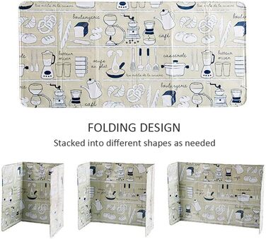 Кухонний фартух від бризків 84 х 39 см Koowaa