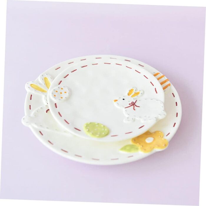 Керамическая тарелка с кроликом 23,9 см UTHCLO