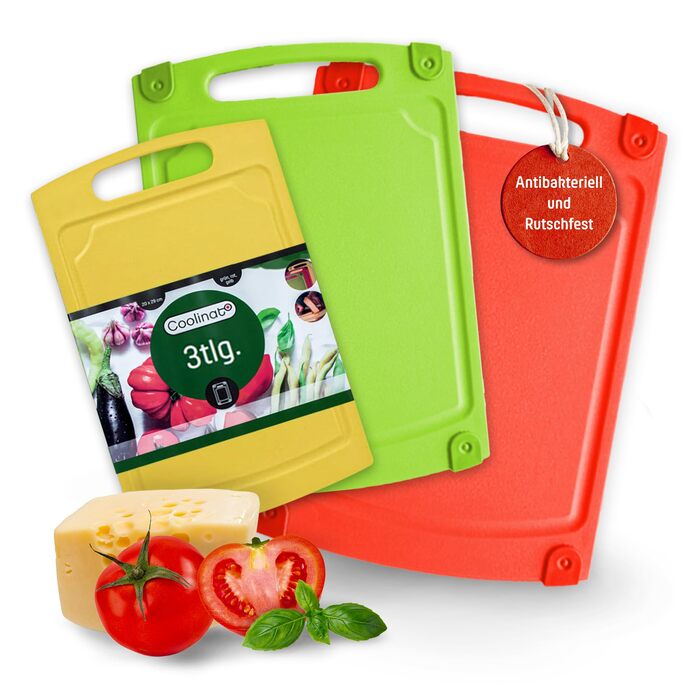 Набір обробних дощок 3 шт Coolinato