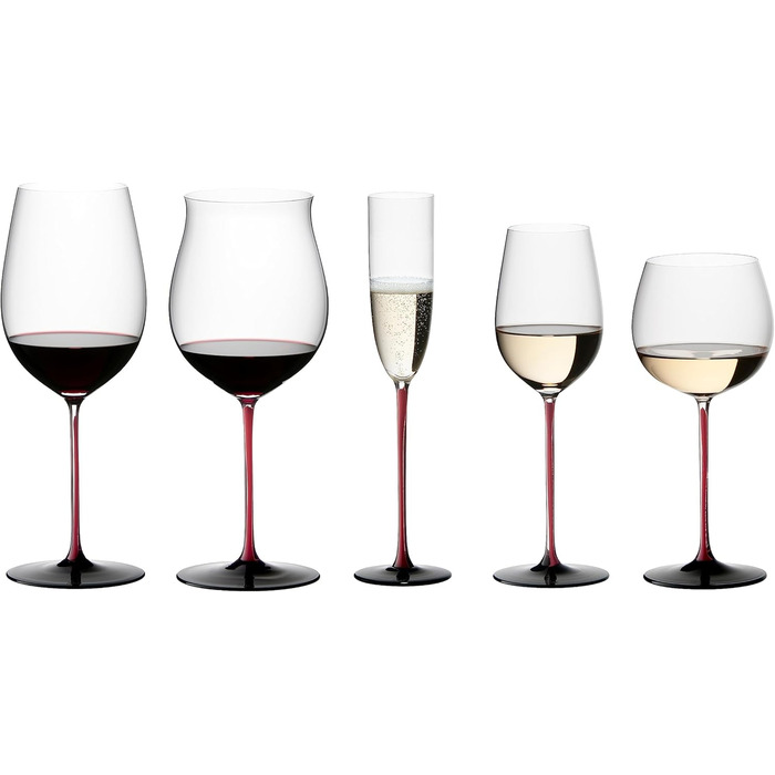 Келих для білого вина Монраше, червоний/чорний Black Series Collector's Edition Riedel