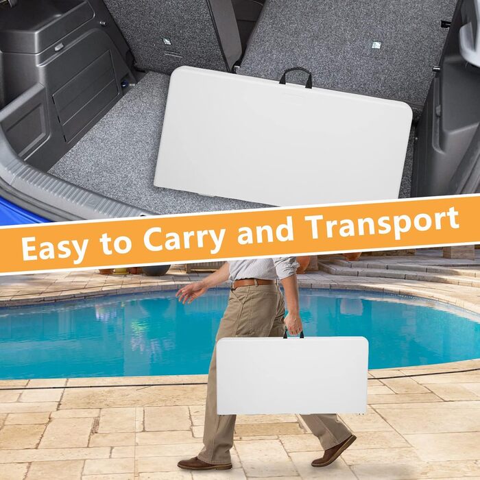 Складаний кемпінговий стіл 86 х 86 х 73,5 см Bonnlo