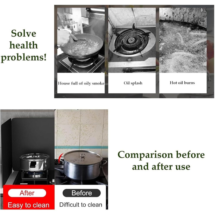 Универсальная защита от брызг для стен 30 х 40 см Generisch