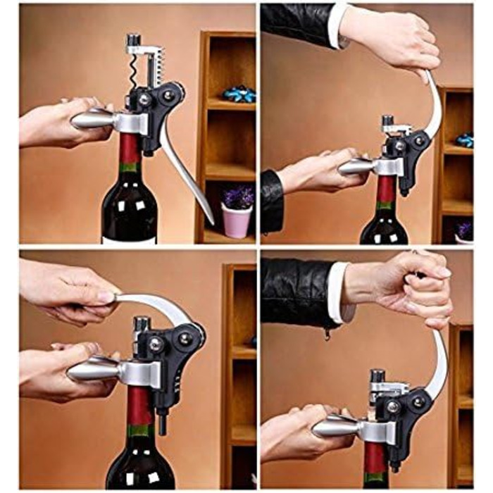 Набір для вина у подарунковій коробці 9 предметів Cooko