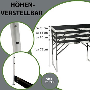 Комплект из 3 многофункциональных столов 100x60 см TRUTZHOLM
