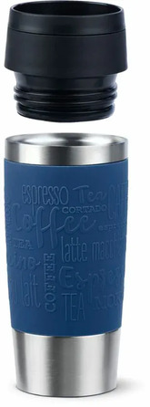 Tefal Термочашка Travel Mug Classic, 360мл, нержавеющая сталь, синий