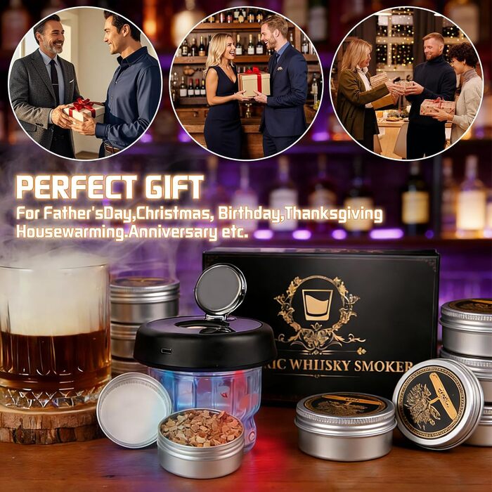 Электрический набор для копчения напитков YdseozOA