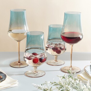 Набор из 2-х бокалов Fissman для холодных напитков 600 мл стекло (13686)