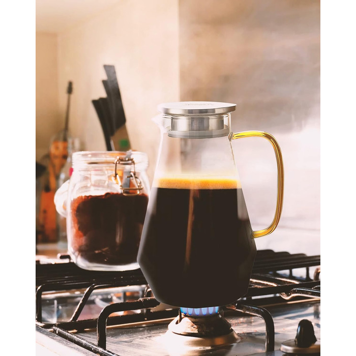 Скляний глечик для напоїв 1,8 л Smiths Mason Jars