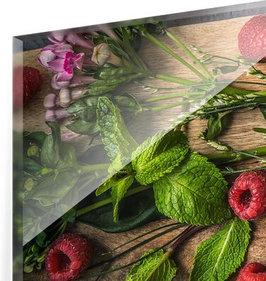 Скляний фартух від бризків 80 х 40 см Bilderwelten